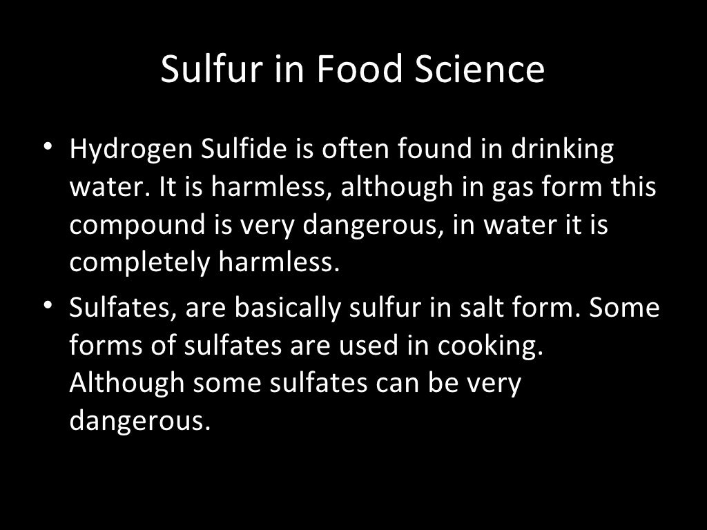 Sulfur