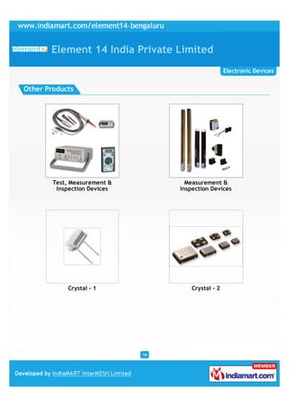 Element14 India Private Limited, Bengaluru | PDF