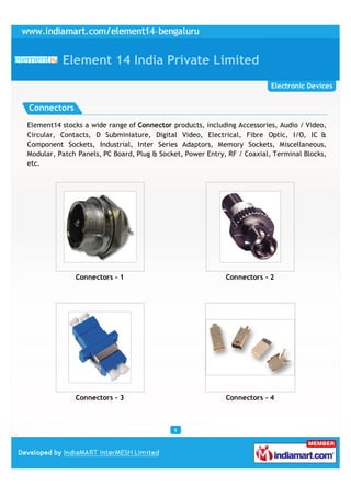 Element14 India Private Limited, Bengaluru | PDF