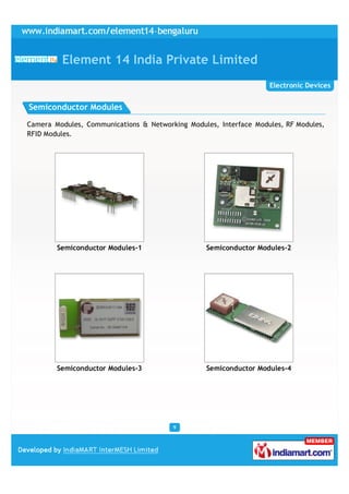 Element14 India Private Limited, Bengaluru | PDF