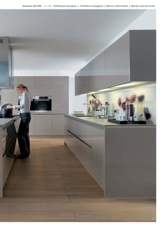 elementa d2l 5425   Trüffelbraun Hochglanz | Truffelbruin hoogglans | Marron truffe brillant | Marrón trufa alto brillo




                                                                                                                    61
 