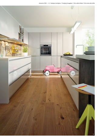 elementa 3346 Sandgrau hochglanz | Zandgrijs hoogglans | Gris sable brillant | Gris arena alto brillo 
9 
 