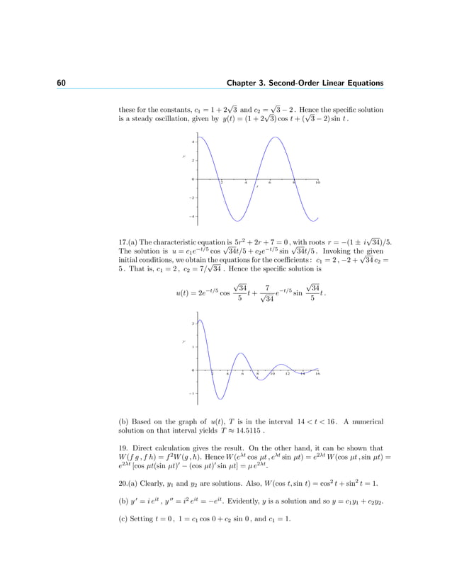 ELEMENTARY DIFFERENTIAL EQUATIONS 10TH EDITION BOYCE SOLUTIONS PDF visual data 8