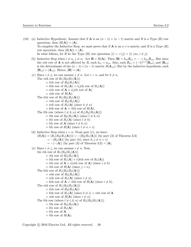 Elementary Linear Algebra 5th Edition Larson Solutions Manual | PDF