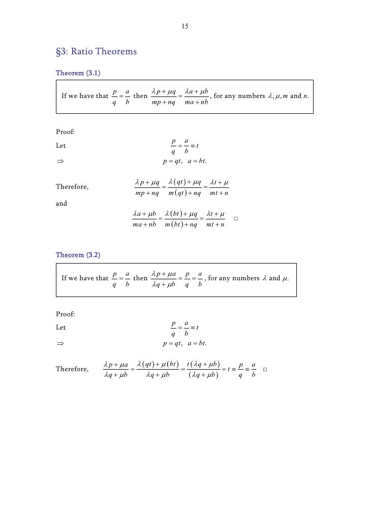 Elementary Triangle Goemetry