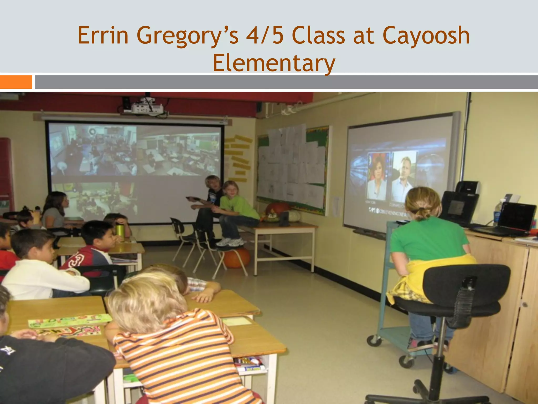 Errin Gregory’s 4/5 Class at Cayoosh
            Elementary
 