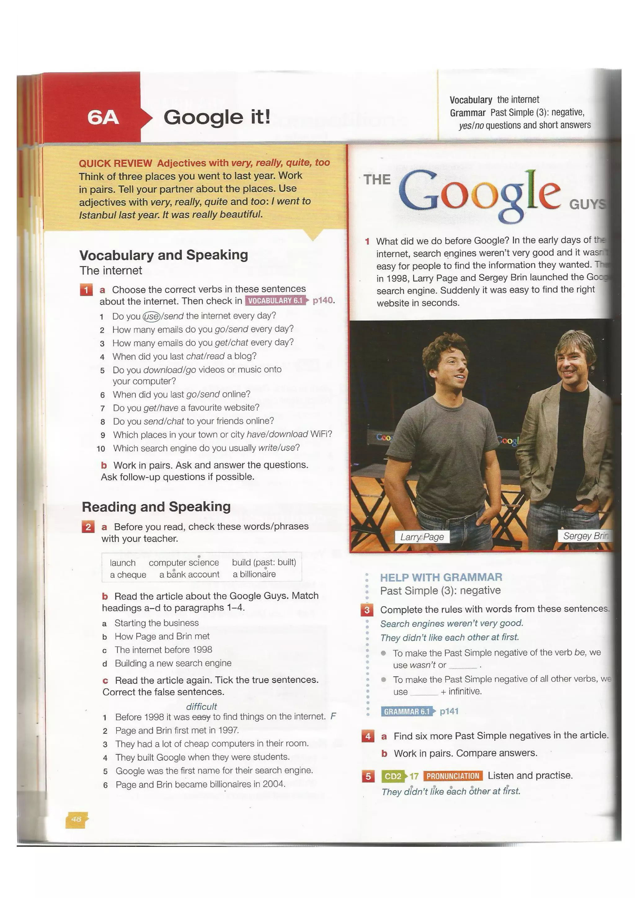 face2face Elementary student's book 2nd edition | PDF