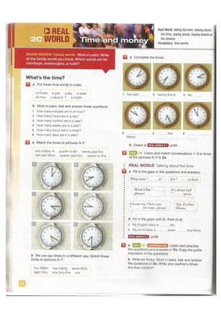 face2face Elementary student's book 2nd edition