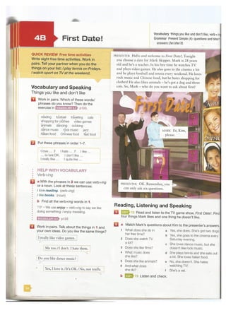 face2face Elementary student's book 2nd edition