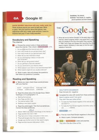 face2face Elementary student's book 2nd edition