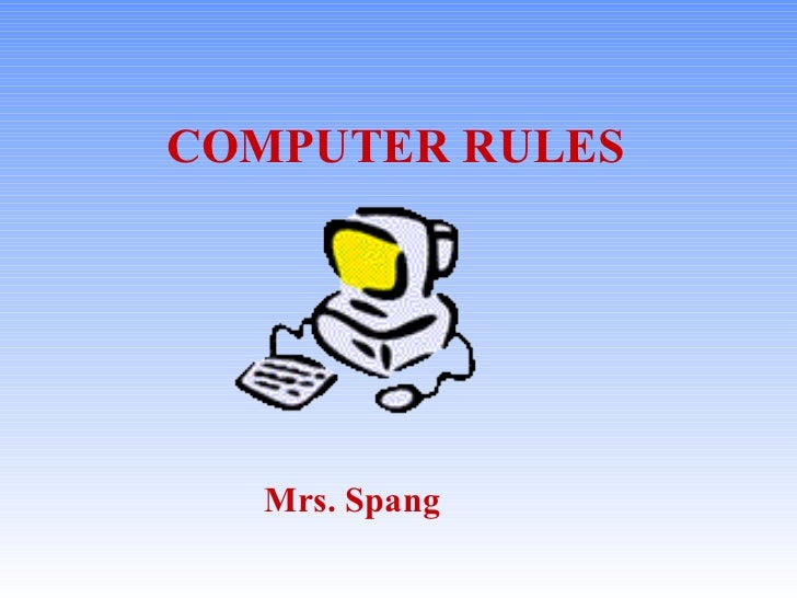 classroom rules elementary