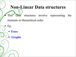 Elementary data organisation | PPT