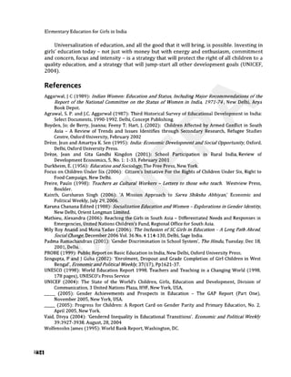 ELEMENTARY EDUCATION FOR GIRLS IN INDIA | PDF