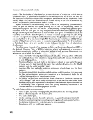 ELEMENTARY EDUCATION FOR GIRLS IN INDIA | PDF