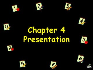 Chapter 4Presentation<br />