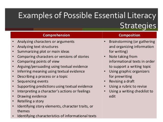 elementary education task 1 2 essential literacy strategy