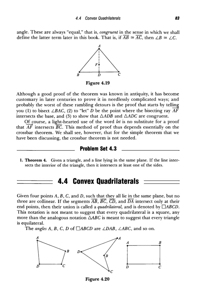 Elementary geometry from an advanced standpoint(Geometría Elemental