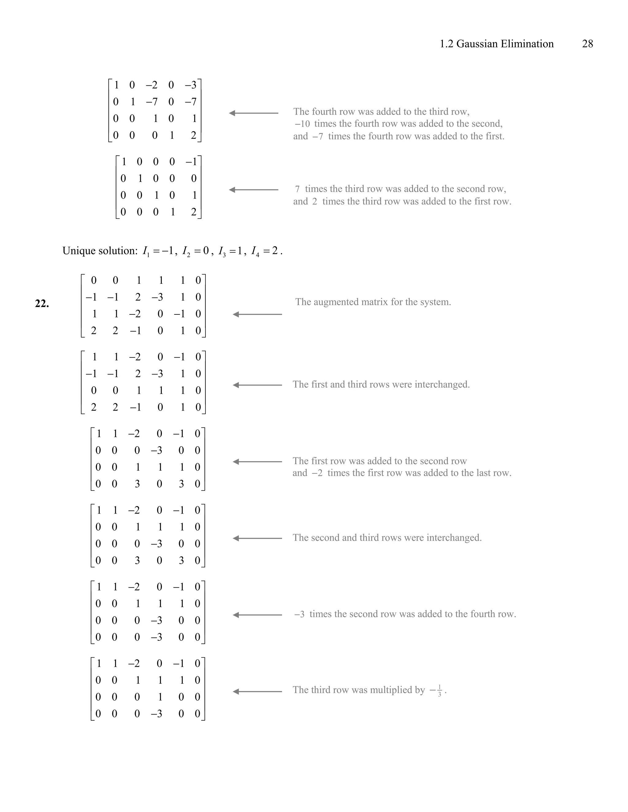 Answers to Problems in "Elementary Linear Algebra" (12th Edition) by ...
