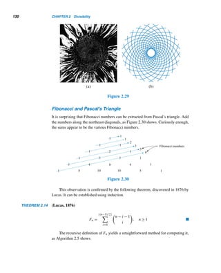 2.5 Prime and Composite Numbers 119
among the first 2 million primes. Two years later, Richard Brent of the Australian
National University refined the estimate to 1.90216054 using the twin primes up to
100 billion.
Twin Primes and the Pentium Chip
When Intel Corporation, the world’s largest chip manufacturer, shipped the Pentium
chip to various computer manufacturers in early 1994, the chip was found to have a
flaw in division involving more than five significant digits. Intel, claiming that only
one in nine billion users would be affected by the error, chose not to recall the chip.
Simultaneously, Thomas Nicely, a computational number theorist at Lynchburg Col-
lege, Virginia, was trying to improve previous estimates of Brun’s constant. Using a
Pentium computer in June, he computed the constant twice, employing two different
methods. One used a computer’s floating point unit and the other used an extended
precision arithmetic; they yielded different results. Nicely found that the Pentium
was giving incorrect floating point reciprocals for the twin primes 824,633,702,441
and 824,633,702,443. After the error was made public in November, Intel offered to
replace chips with the flaw (see Figure 2.27). On receiving a flurry of international
How Number Theory Got the Best
of the Pentium Chip
Barry Cipra
Chalk one up for number theory. With lurid accounts of the
flaw in Intel’s Pentium processor making front-page and net-
work news, users of the personal computer chip in fields
ranging from science to banking are finding cases where its
faulty logic sends their computations awry. But the problem
might have gone undetected for much longer if the chip had
not slipped up months ago during a long series of calcula-
tions in number theory, raising the suspicions of a dogged
mathematics professor.
To other mathematicians, the discovery of the flaw by
Thomas Nicely of Lynchburg College in Virginia emphasizes
the value of number theory—the study of subtle properties of
ordinary counting numbers—for providing quality control for
new computer systems. By forcing a computer to perform
simple operations repeatedly on many different numbers,
number-theory calculations “push machines to their limits,”
says Peter Borwein of Simon Fraser University in Burn-
aby, British Columbia. Many computer makers have adopted
these calculations as a shakedown test for systems intended
for heavy-duty scientific computation, and although the prac-
tice has yet to spread to personal computers, Borwein and
some other mathematicians think that might be a good idea.
Intel had actually found the flaw by other means after
the chip had gone into production, but had decided that it was
not likely to affect ordinary users. But the company hadn’t
counted on the use that Nicely had in mind. When he fired
up a Pentium computer last March, Nicely was adding its
number-crunching power to a project in computational num-
ber theory he had begun the year before. He was trying to im-
prove on previous estimates of a number called Brun’s sum,
which is related to the distribution of prime numbers.
The sequence of prime numbers—2, 3, 5, 7, 11, 13,
17, 19, etc.—is a continuing source of fascination to math-
ematicians. Since the time of Euclid, they have known that
(continued)
Figure 2.27
 