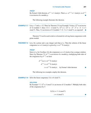 D/4
 − 3 (mod 7)
≡ d1600 + (2C + D − 4 + 3C − 3) +  