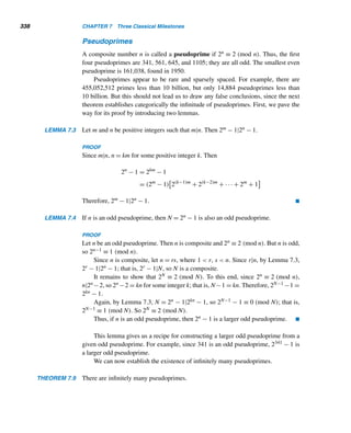 5.6 The Perpetual Calendar (optional) 285
d1600 ≡ 2 + 2 · 19 − 94 −  
