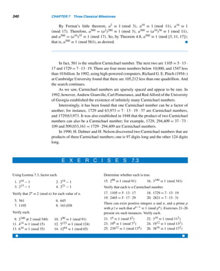 94/4
 (mod 7)
≡ 2 + 3 − 3 − 4 − 2 (mod 7)
≡ −4 ≡ 3 (mod 7)
Thus, d1600 was a Wednesday.
Substituting for d1600 in formula (5.9),
dy ≡ 3 − 2C + D +  