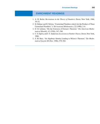 D/4
 (mod 7)
To Find the Formula for the rth Day of Month m:
The day d of the week for the rth day of month m is given by d + (r − 1) (mod 7);
that is,
d ≡ r +  