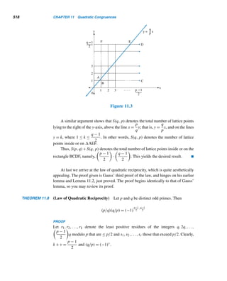 430 CHAPTER 9 Cryptology
words in the ciphertext, a cryptanalyst might be able to guess the enciphering matrix
A and hence A−1. Obviously, as n gets larger, this task becomes infeasible.
In the next three sections, we will study ciphers that are more difficult to break
than Hill ciphers.
E X E R C I S E S 9.2
Using the enciphering matrix A in Example 9.8, encrypt
each message.
1. HAVE A NICE DAY.
2. ENJOY THE WEEKEND.
Using the deciphering matrix A−1 in Example 9.9, de-
crypt each.
3. MW AP IC HT IC NH DS
4. NF XT BY ZC SU AO NZ
Using the enciphering key
⎡
⎢
⎣
1 25 25
25 1 24
2 9 5
⎤
⎥
⎦, encipher
each plaintext.
5. TIME AND TIDE WAIT FOR NO MAN. (Proverb)
6. THE PEN IS MIGHTIER THAN THE SWORD.
(E. G. Bulwer-Lytton)
Using the deciphering key
⎡
⎢
⎣
7 18 19
15 1 19
17 17 0
⎤
⎥
⎦, decipher
each ciphertext.
7. ZTH QLJ MOA NLG GPN EXA OCA QTY
8. IGR LDX LRR CIU DIH YVM DYF NBT
Find the blocks of letters left fixed by each enciphering
matrix in a block cipher.
9.

5 13
3 18
 
