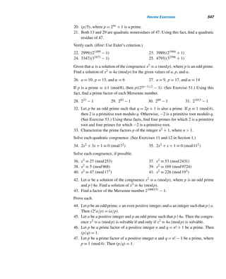 454 CHAPTER 9 Cryptology
8. R. L. Rivest et al., “A Method for Obtaining Digital Signatures and Public-Key
Cryptosystems,” Communications of the ACM, 21 (Feb. 1978), 120–126.
9. J. Smith, “Public-Key Cryptography,” Byte, 8 (Jan. 1983), 198–218.
 