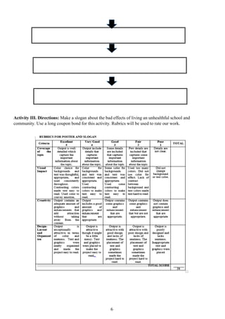 ELEMENTARY_Q2_HEALTH6_MODule3.pdf grade 6 | PDF