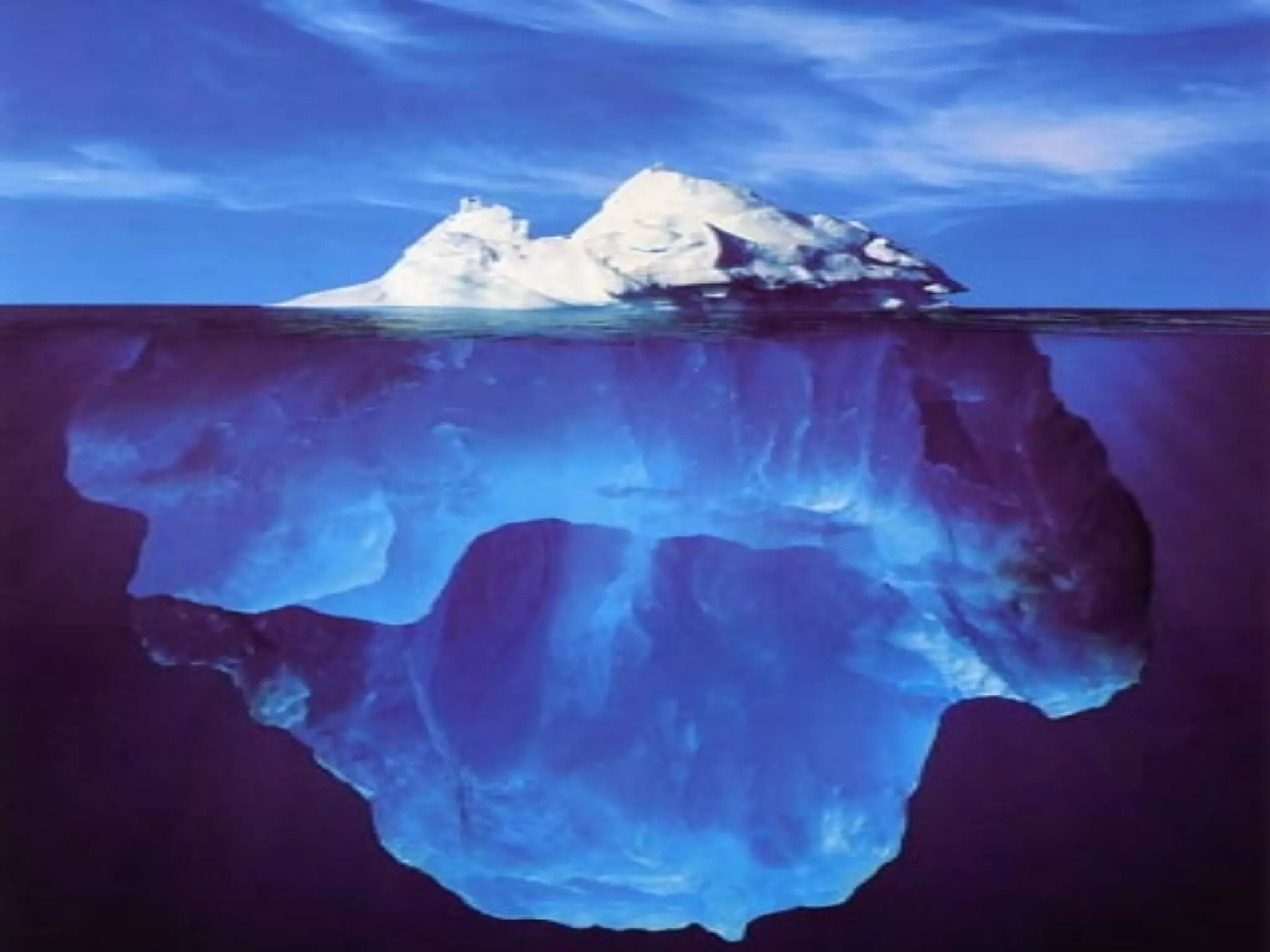 You’ve got to go
below the surface…
 