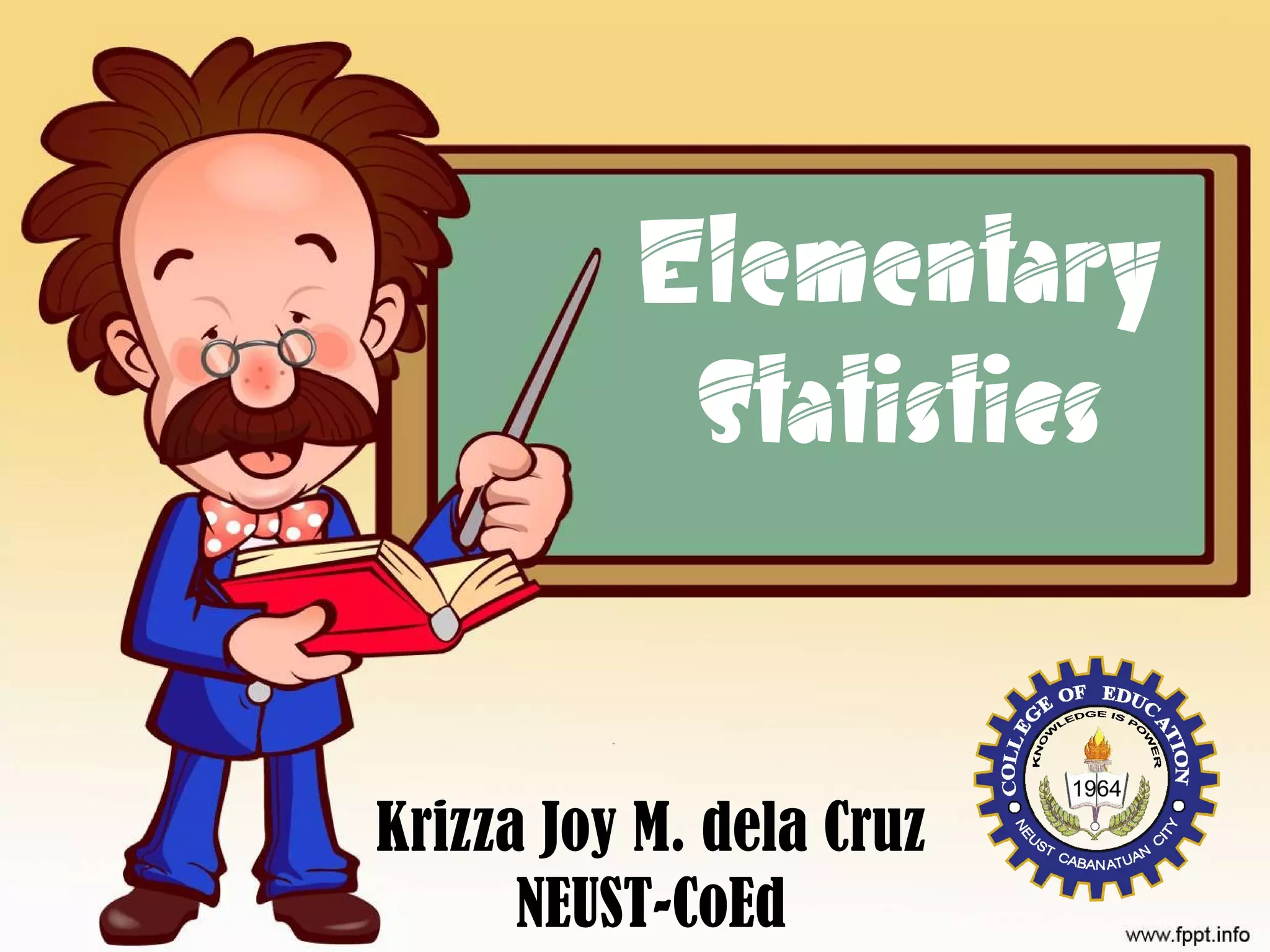 Introduction to Elementary statistics | PPT