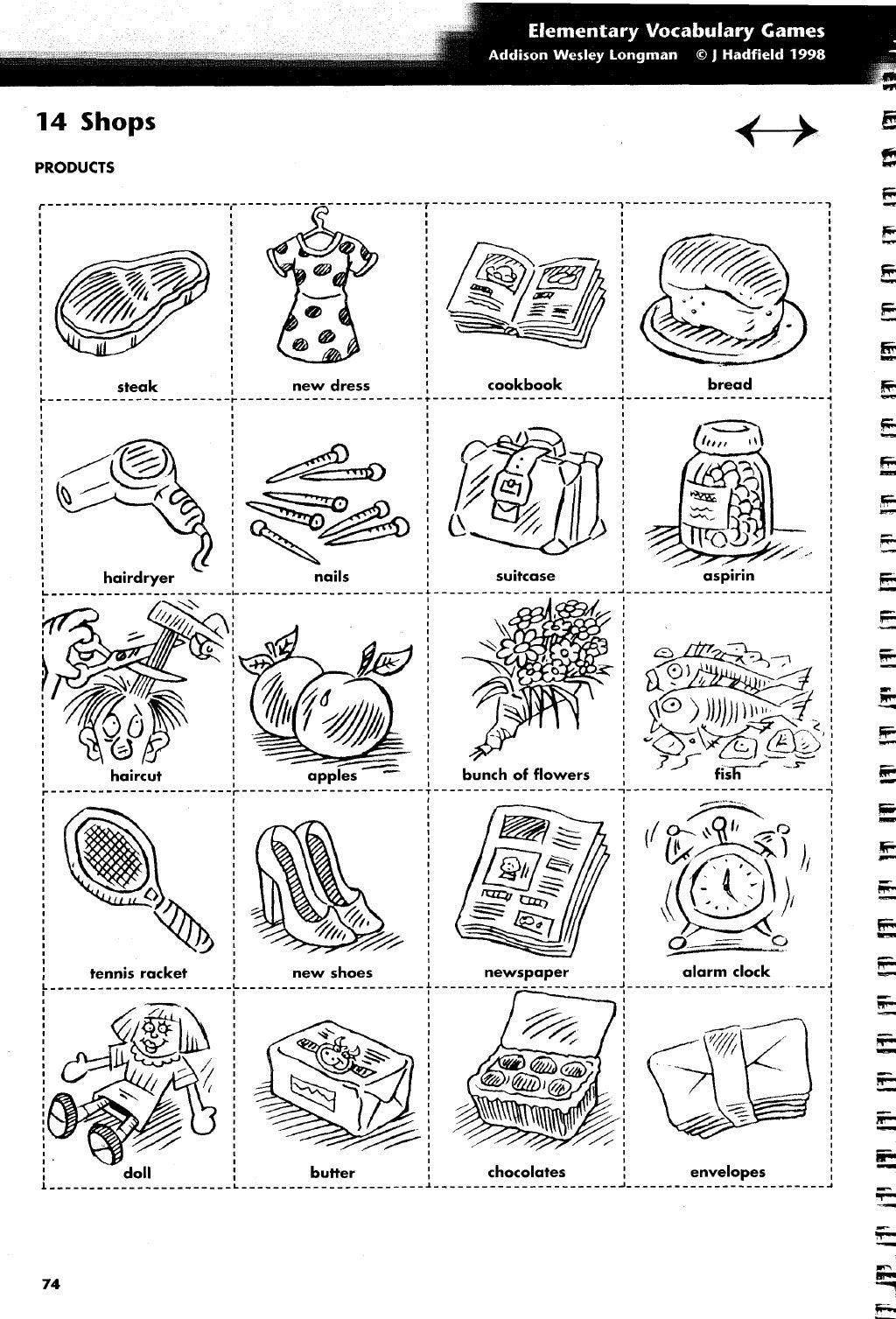 Elementary vocabulary games 0582312701