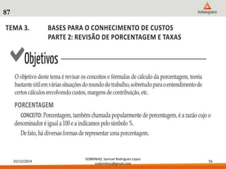 02/12/2014 
SOBRINHO, Samuel Rodrigues Lopes 
ssobrinhoo@gmail.com 
56 
87 
 