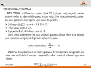 02/12/2014 
SOBRINHO, Samuel Rodrigues Lopes 
ssobrinhoo@gmail.com 
67 
90 
que é = R$ 950,00 
 