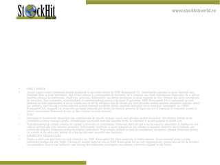 DISCLAIMER Aceste pagini contin informatii despre produsele si serviciile oferite de SSIF Romcapital SA. Informatiile cuprinse in acest material sunt furnizate doar in scop informativ, fara a face referire la recomandari de investitii, de a cumpara sau vinde instrumente financiare, de a utiliza anumite strategii investitionale. Analizele, graficele, informatiile sau datele prezentate in acest material au fost obtinute din surse considerate de incredere, insa acuratetea, corectitudinea si completitudinea acestora nu poate fi garantata. SSIF Romcapital SA si realizatorii acestui material nu sunt raspunzatori si nu isi asuma nici un fel de obligatie fata de clienti sau terte persoane pentru anumite prejudicii suferite, direct sau indirect,  care decurg in urma folosirii acestui material (cotatiile oferite, anumite intarzieri, erori, omisiuni, intreruperi etc.) SSIF Romcapital SA, angajatii sai si/sau alte persoane impicate pot detine (in limitele permise de lege) sau pot fi implicati in tranzactii avand ca obiect instrumente financiare la care se face referire in acest material. RISC Investitia in instrumente financiare este caracterizata de riscuri, inclusiv riscul unor pierderi pentru investitori. Investitorii trebuie sa fie constienti ca orice strategie, grafic, metodologie sau model sunt mai degraba forme de estimare si nu pot garanta un profit cert.  Tranzactionarea pe pietele externe de capital si investitia in instrumente financiare derivate pot avea un caracter speculativ si implica un risc ridicat, nefiind adecvate oricarui investitor. Informatiile continute in acest material nu fac referire la anumite obiective investitionale, sau cerinte ale situatiei financiare pentru investitori individuali. Prin urmare, trebuie sa luati in considerare, cu atentie, situatia financiara pentru ca aceasta sa fie adecvata, inainte de a lua decizia unei investitii sau tranzactii.  ERORI DIN TRADUCERE Pentru a oferi cele mai bune servicii clientilor sai, SSIF Romcapital SA ofera materiale in limba romana. Acest material poate contine informatii traduse din alte limbi. Utilizatorii acestui material stiu ca SSIF Romcapital SA nu este raspunzatoare pentru nici un fel de pierderi sau prejudicii, directe sau indirecte, care decurg din traducerea incompleta sau eronata a textului original in alta limba.  