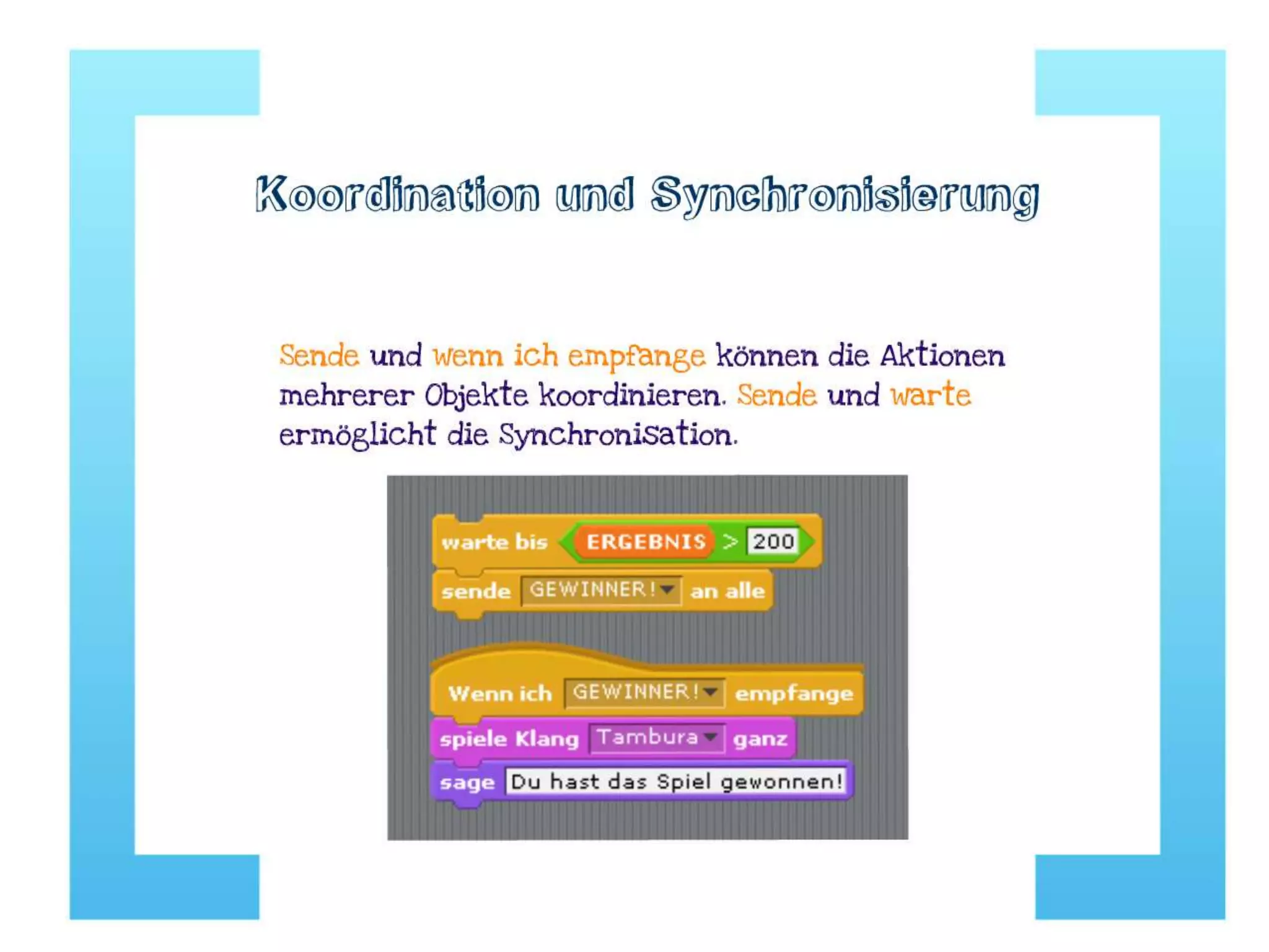 Elemente des Programmierens
