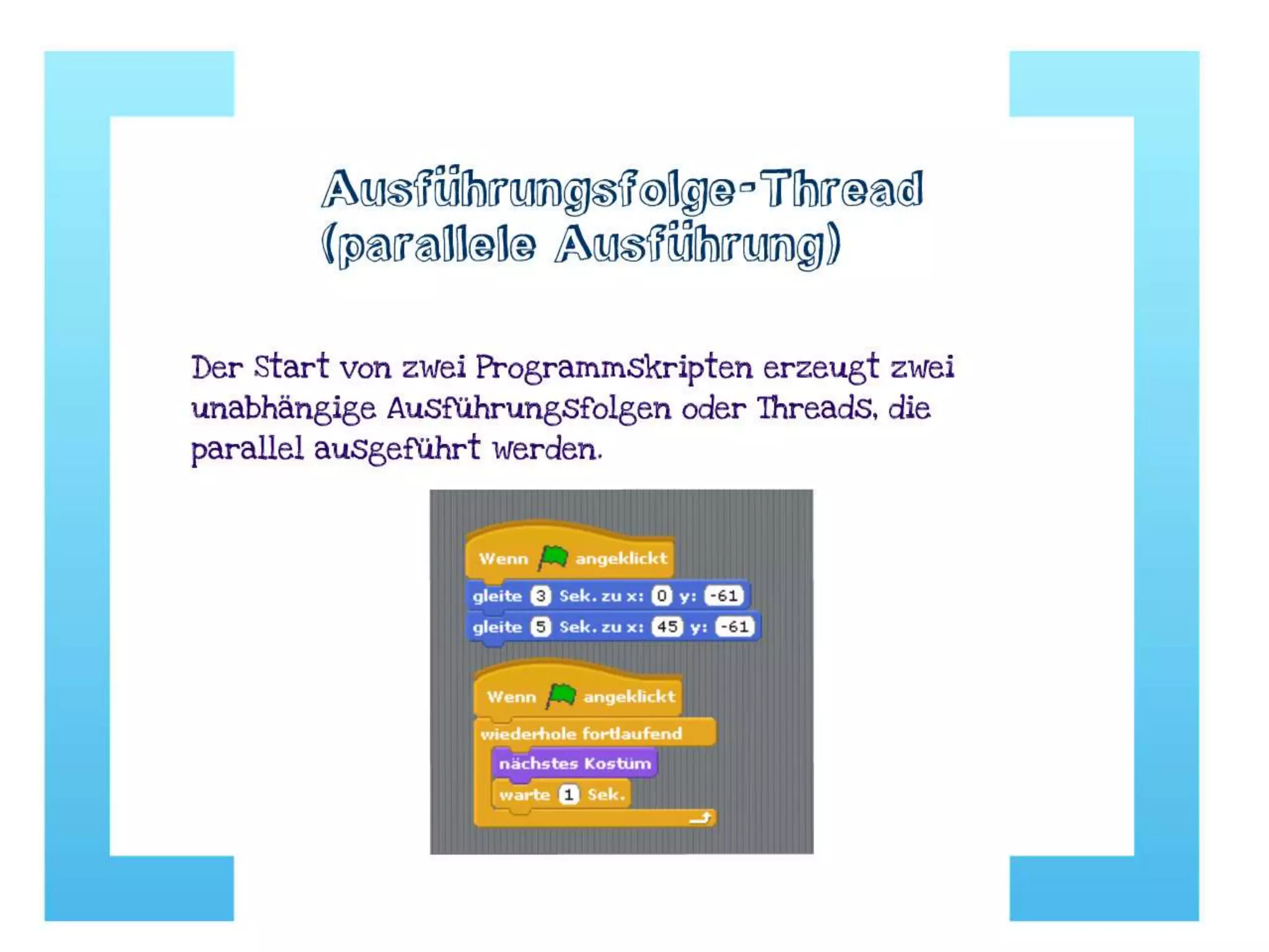 Elemente des Programmierens