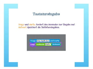 Elemente des Programmierens