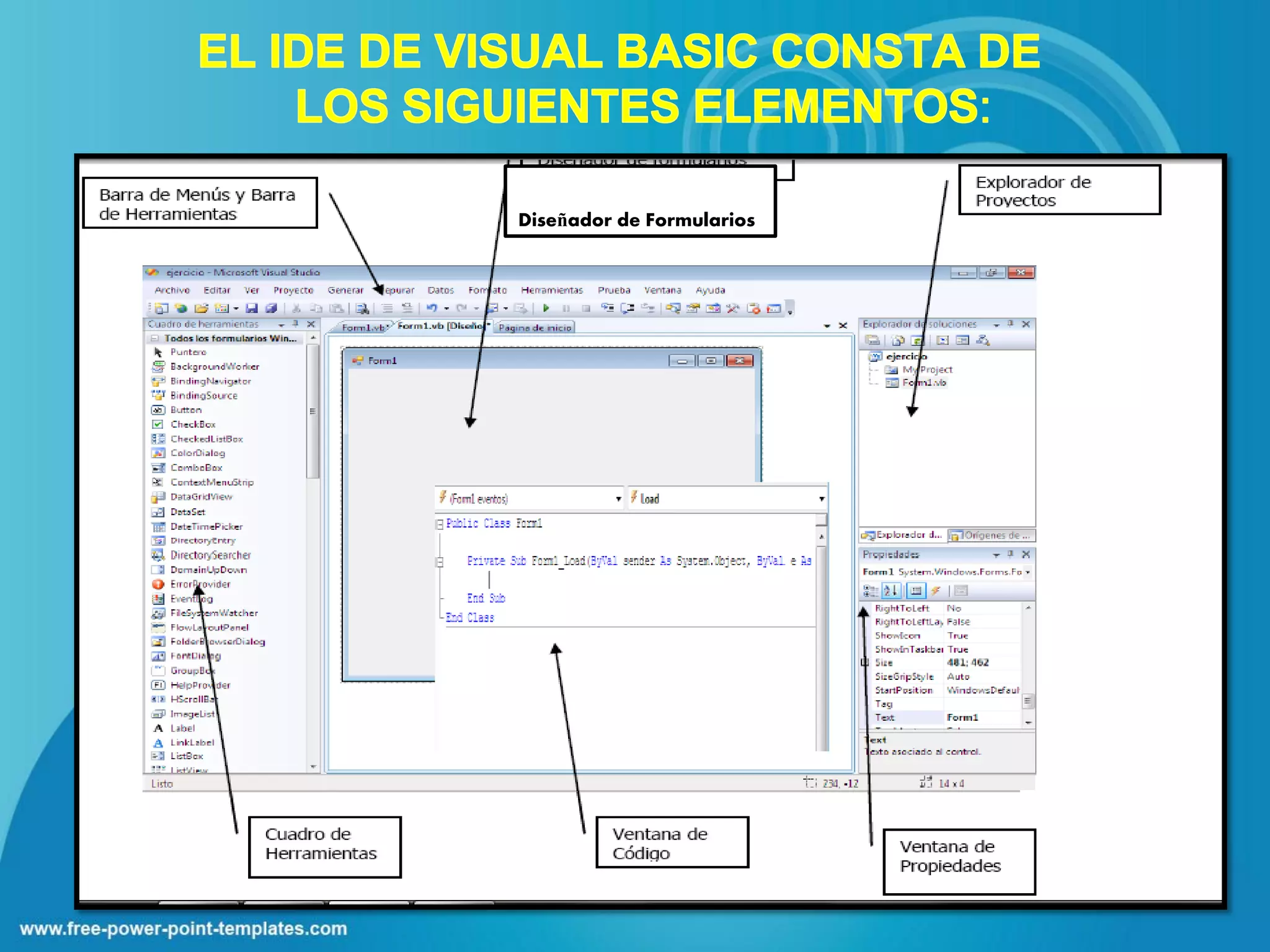 Diseñador de Formularios
 