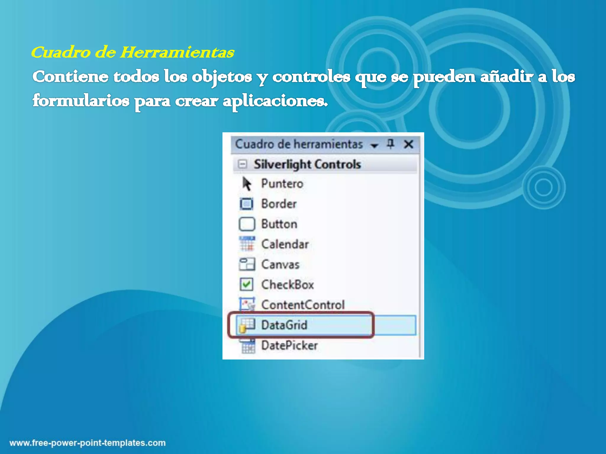 Cuadro de Herramientas
 