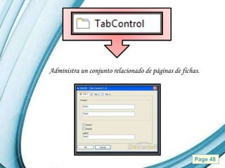 Administra un conjunto relacionado de páginas de fichas.




             Powerpoint Templates                     Page 48
 