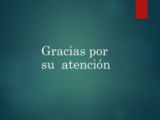 Gracias por
su atención
 