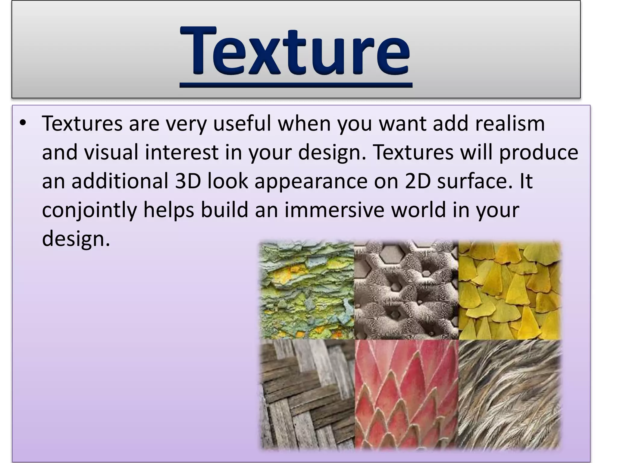 Element of design | PPTX