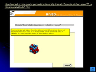 http://webeduc.mec.gov.br/portaldoprofessor/quimica/cd3/conteudo/recursos/26_a
nimacao/atividade1.htm
 