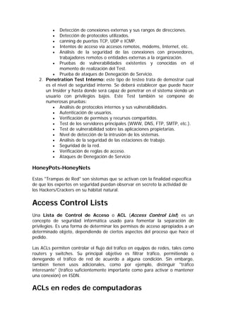 Elementos De Proteccion Para Redes