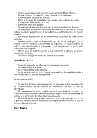 Elementos De Proteccion Para Redes