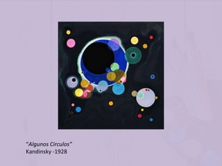 “Algunos Circulos”
Kandinsky -1928
 