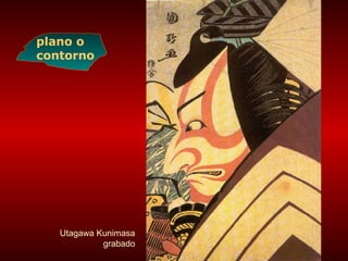 Utagawa Kunimasa
grabado
plano o
contorno
 
