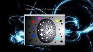 Finalización del trabajo con elementos no agrupado
 